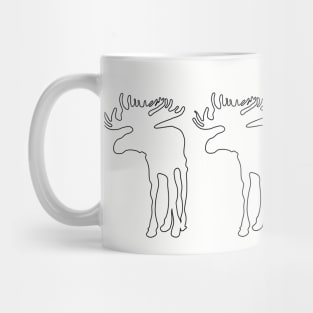 Moose to spot - brown Mug